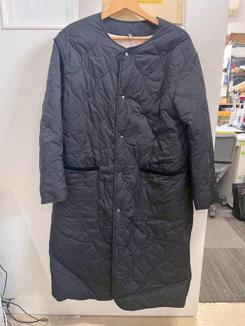 K◆KAPOK　KNOT　カポックノット　キルティング　ロングコート　М
