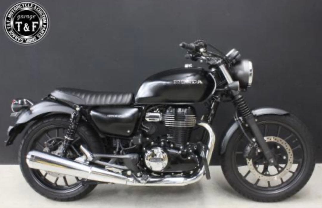 GB350　ショートフラットシート(タックロール)