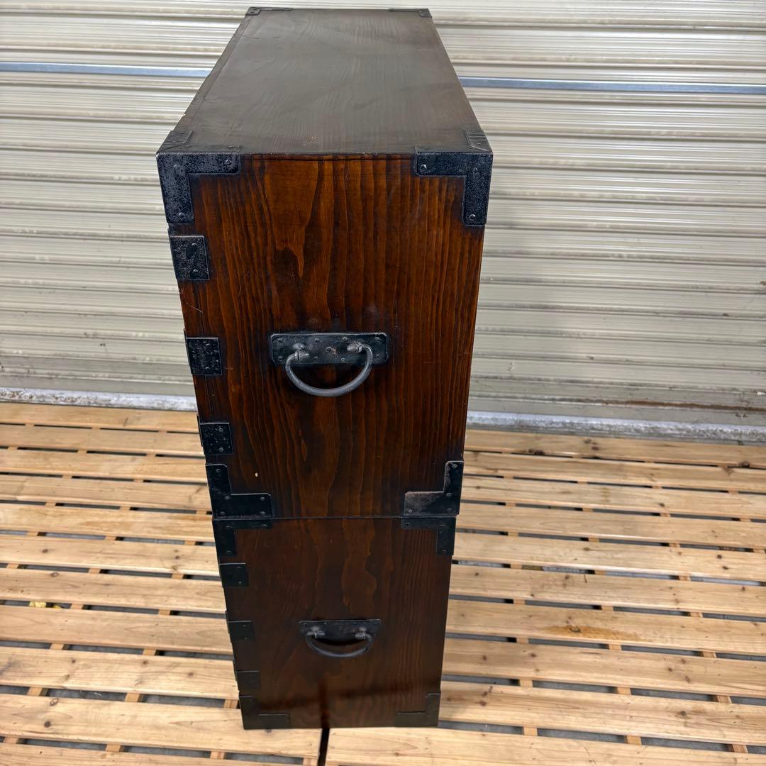 【送料込】時代箪笥　和箪笥　アンティーク家具　和家具　古道具　レトロ