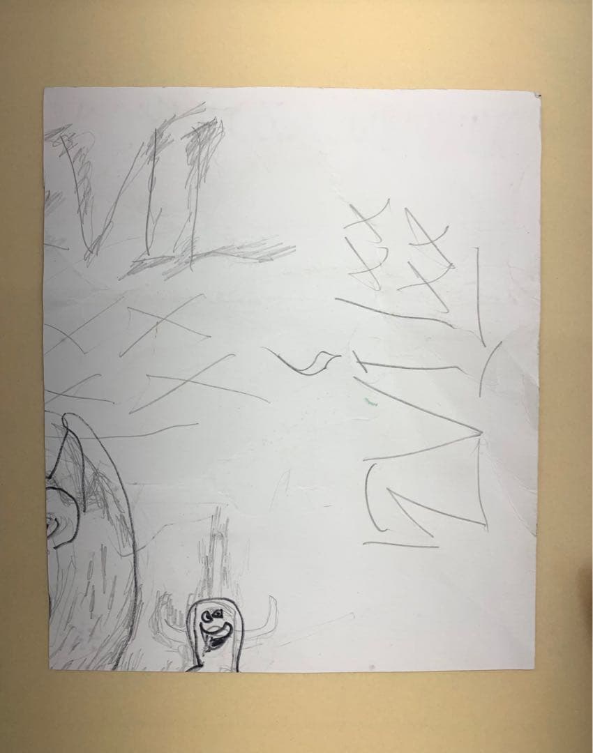 Mark Gonzales マークゴンザレス GONZ 原画 シルクスクリーン