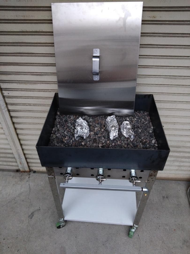 未使用品　石焼き芋やけます　さつまいも　独立開業　壺焼　プロパンガス　やきいも