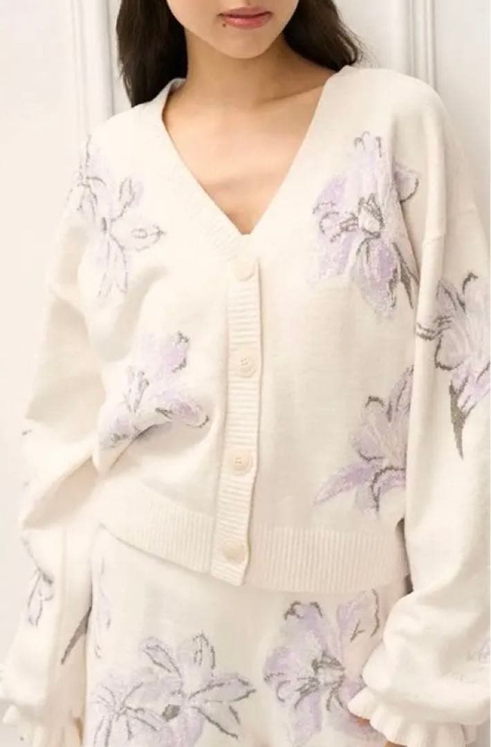 ジェラートピケMUCHAリリージャガードのショートパンツ&カーディガン