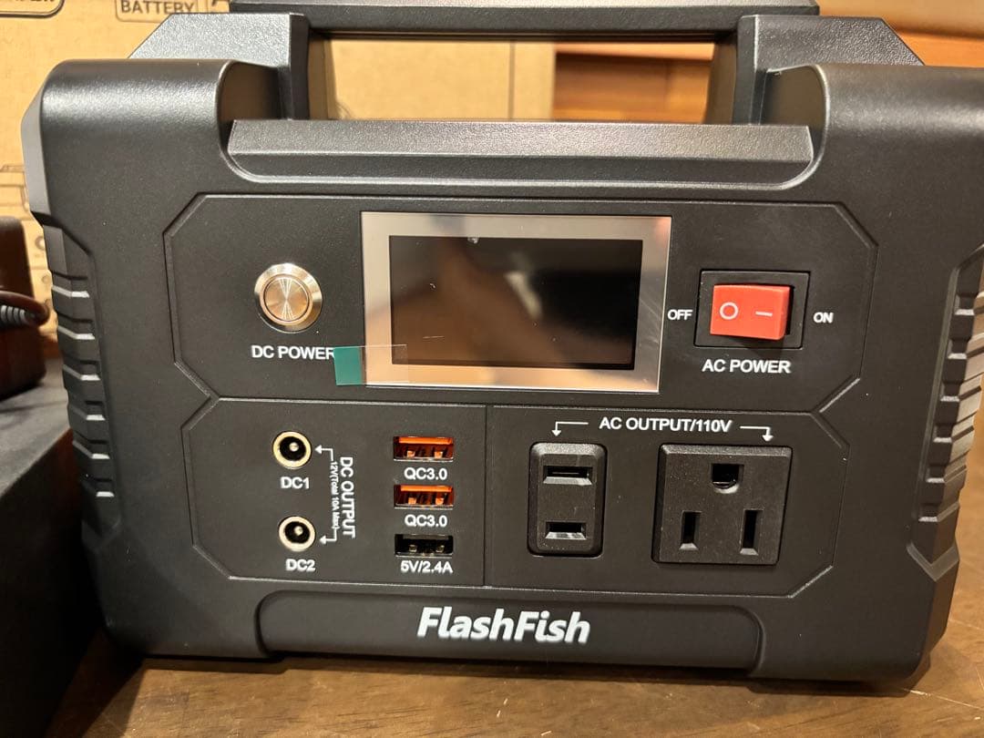 新品未使用！FlashFish E200 ポータブル電源