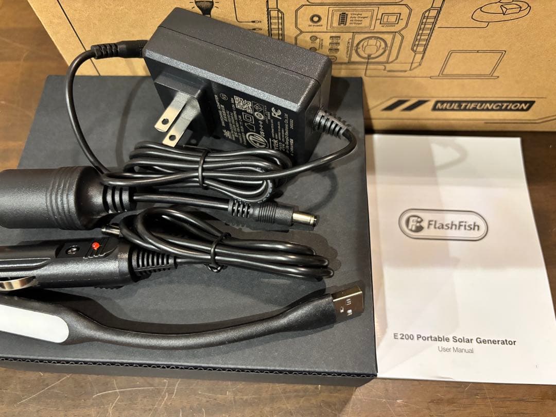 新品未使用！FlashFish E200 ポータブル電源