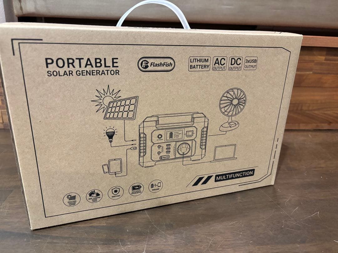 新品未使用！FlashFish E200 ポータブル電源