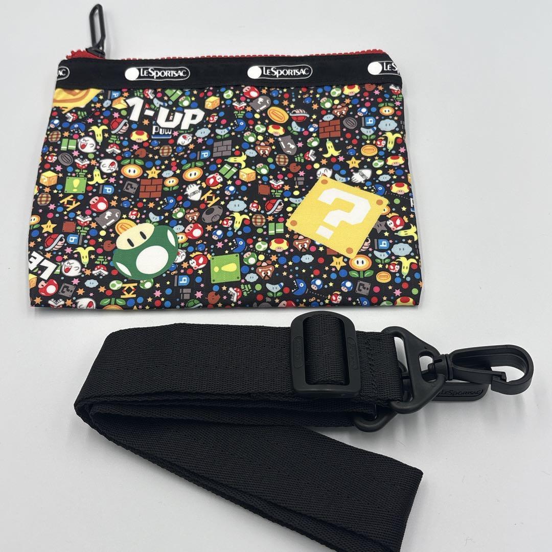 【希少】レスポートサック マリオ ボストンバッグ ショルダーバッグ ポーチ付き