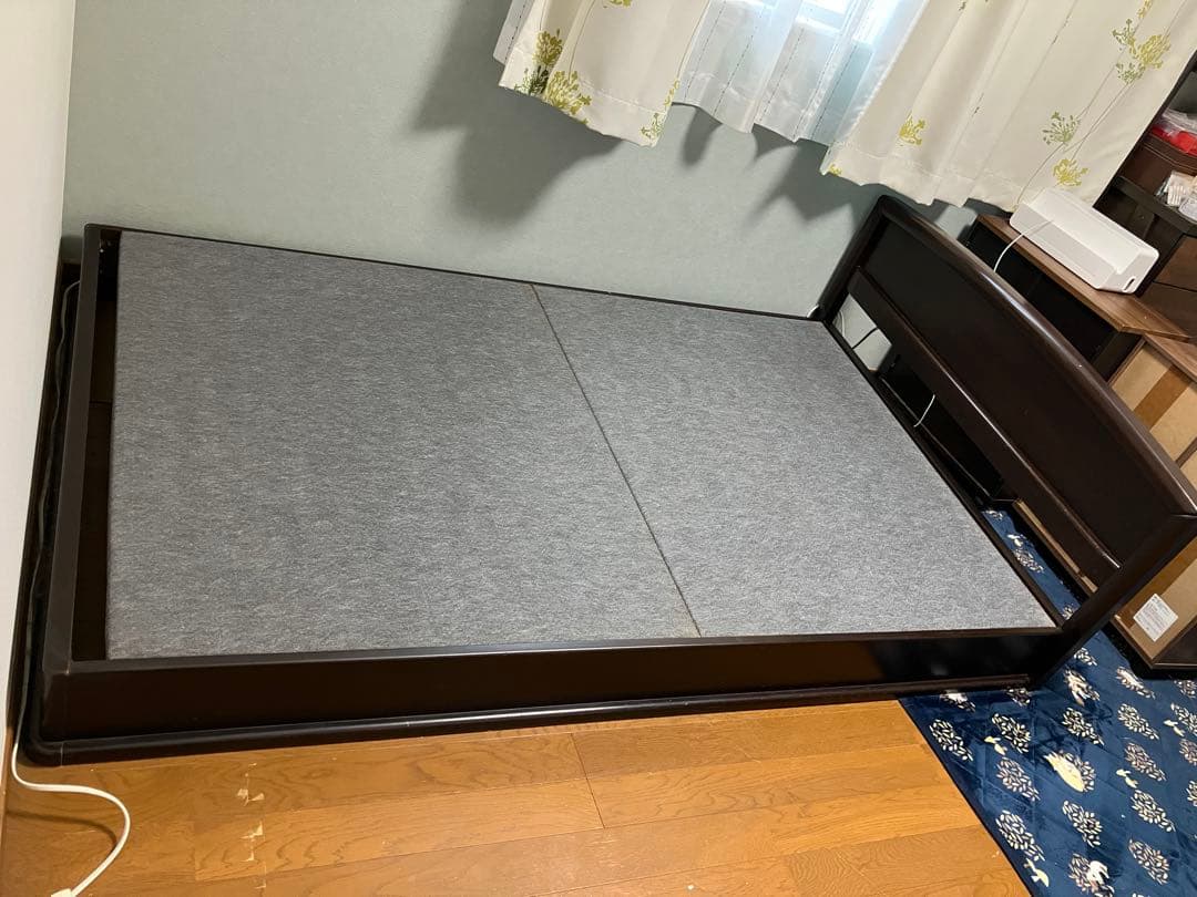 【真琴】すずらん工業株式会社（現シーリー） セミダブル ベッドフレーム