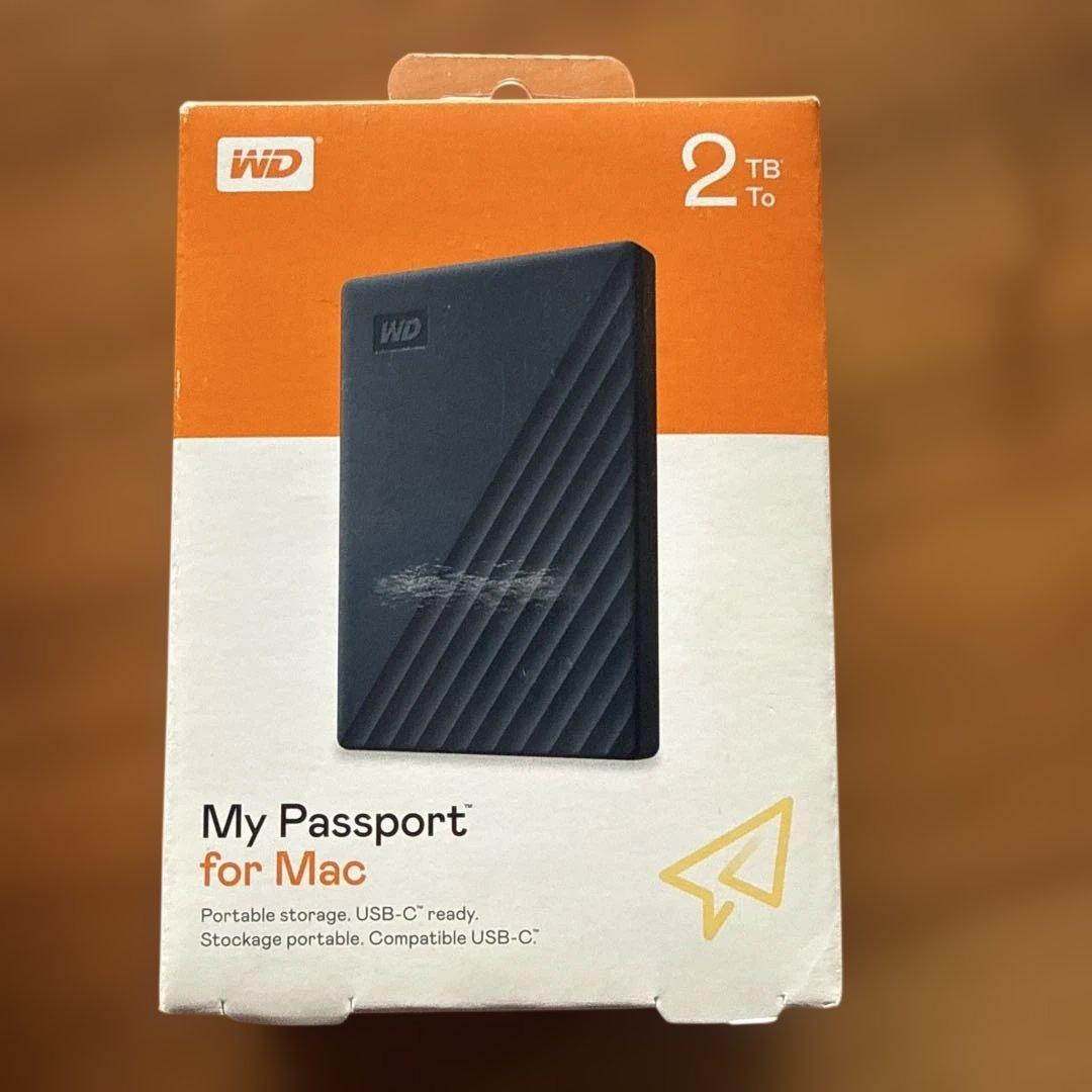 WD My Passport for Mac 2TB 3個　エルゴラさん専用