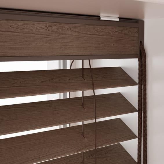 【最終値下げ】未使用　ウッドブラインド　ブラウン　113.5×190