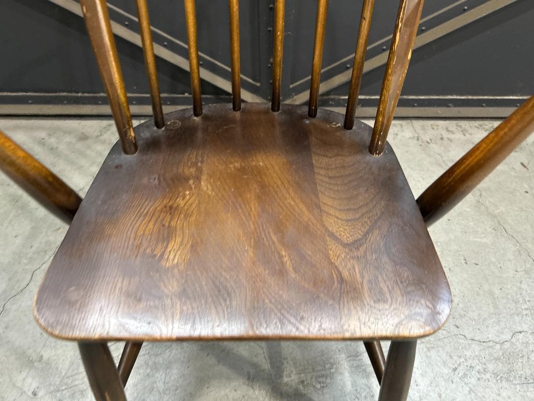 【英国Vintage】アーコール / ERCOL｜アーム付きフープバックチェア｜