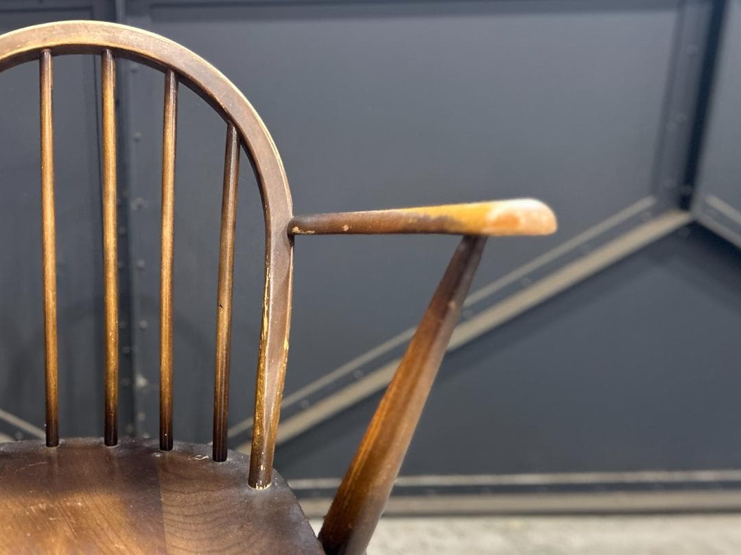【英国Vintage】アーコール / ERCOL｜アーム付きフープバックチェア｜