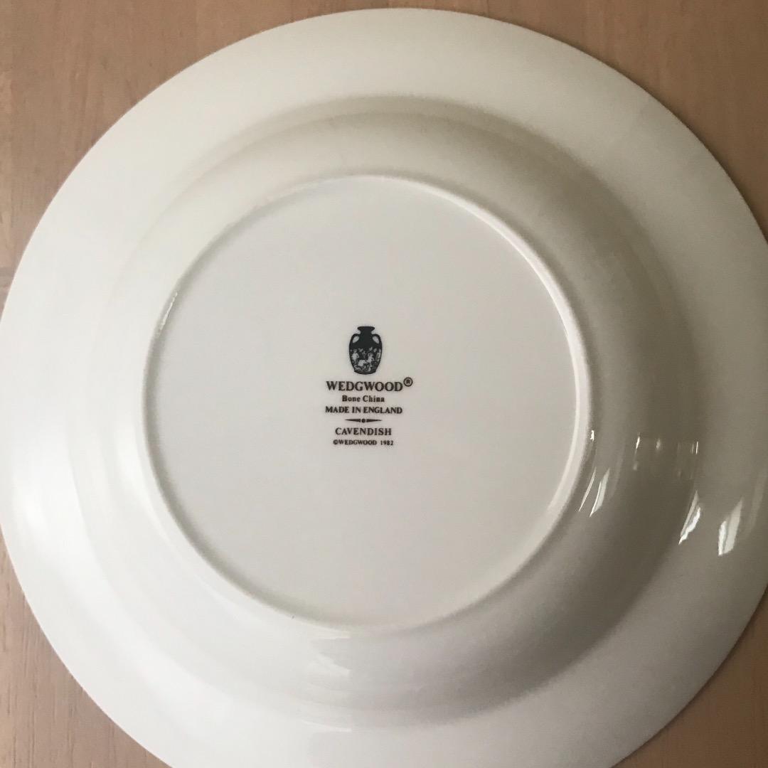  ウェッジウッ ドキャベンディッシュ スープ皿