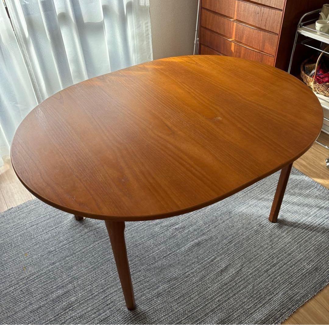 北欧ヴィンテージ　エクステンション　ダイニングテーブル