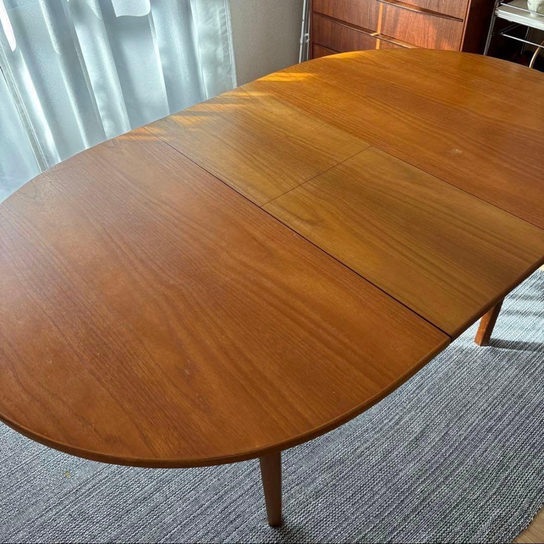 北欧ヴィンテージ　エクステンション　ダイニングテーブル