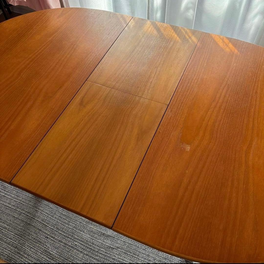 北欧ヴィンテージ　エクステンション　ダイニングテーブル