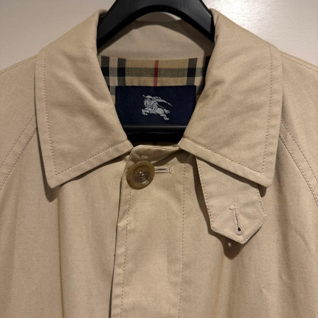 大人気‼️バーバリーロンドン 【BURBERRY】ノバチェック柄ステンカラーコート