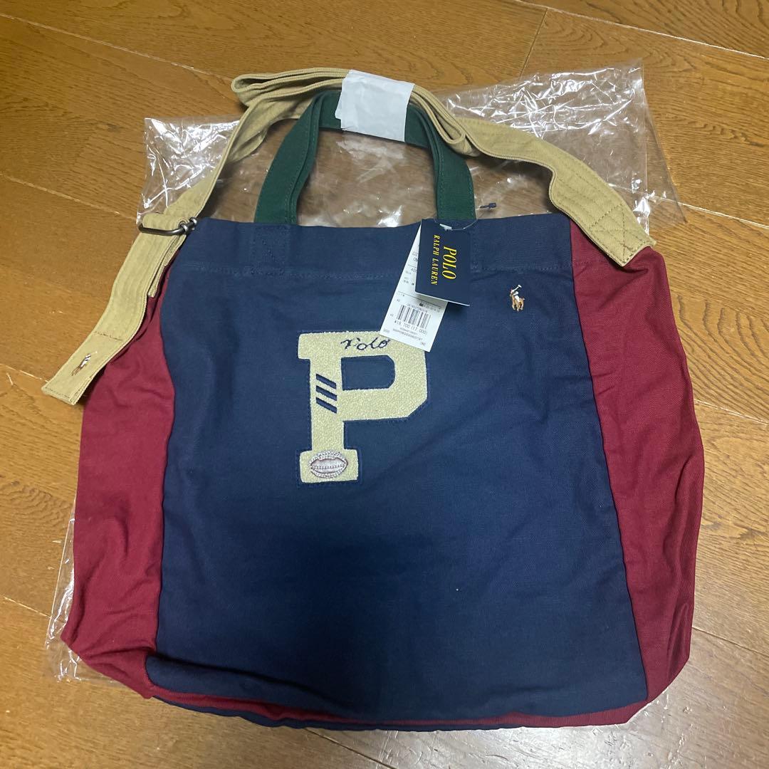 マキp！ポロラルフローレン　2ウェイバック トートバック、ショルダーバック
