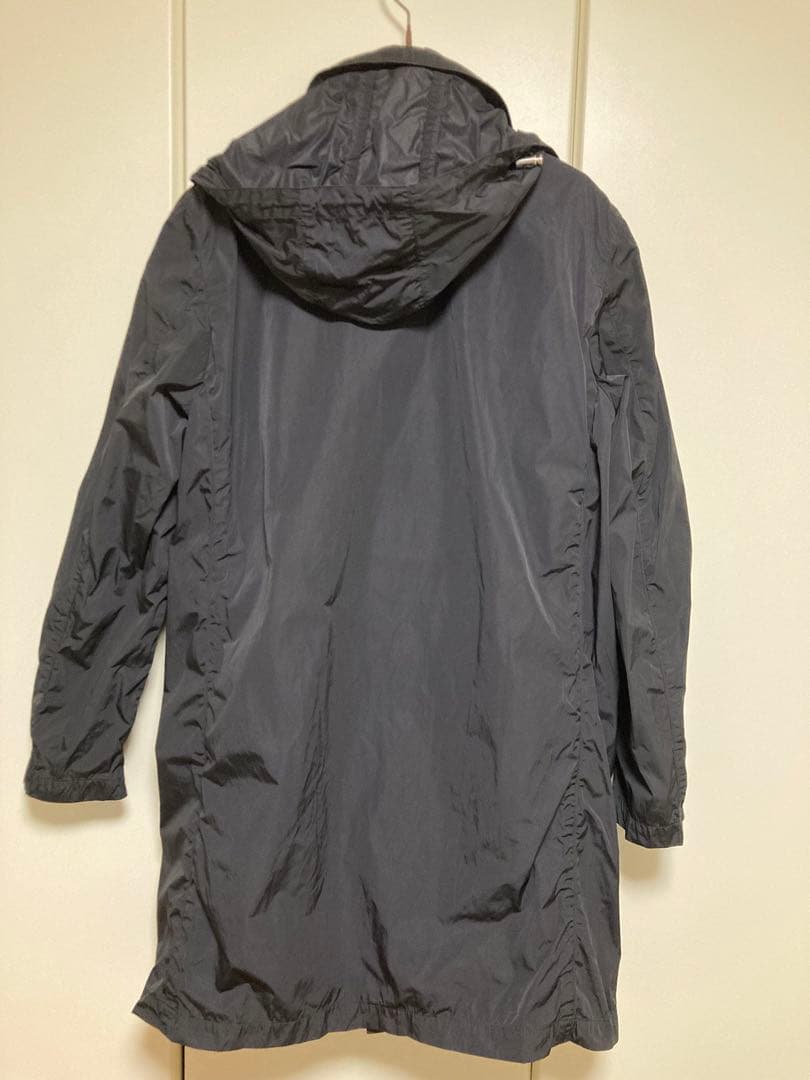 MACKINTOSH ブラックフード付きレインコート　サイズ40