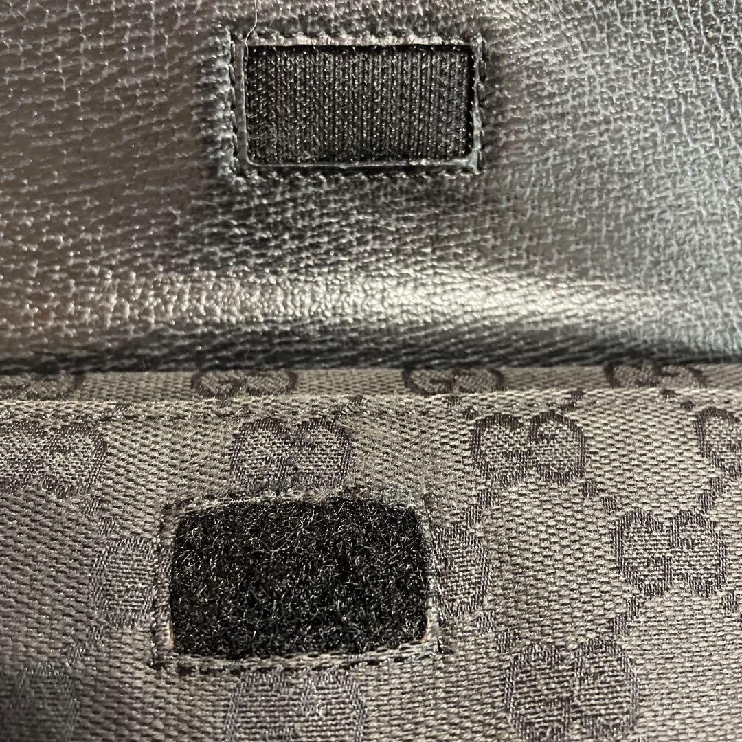 GUCCIグッチ⭐︎ボディバッグ⭐︎GGパターン⭐︎ブラック⭐︎