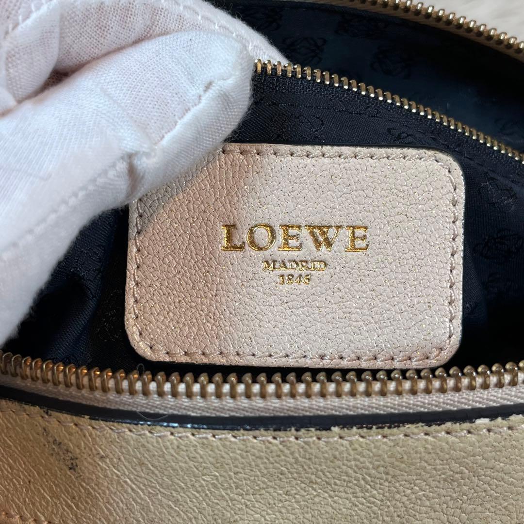 人気モデル✨ロエベ　アマソナ　2way ボストン　ショルダー　ハンドバッグ