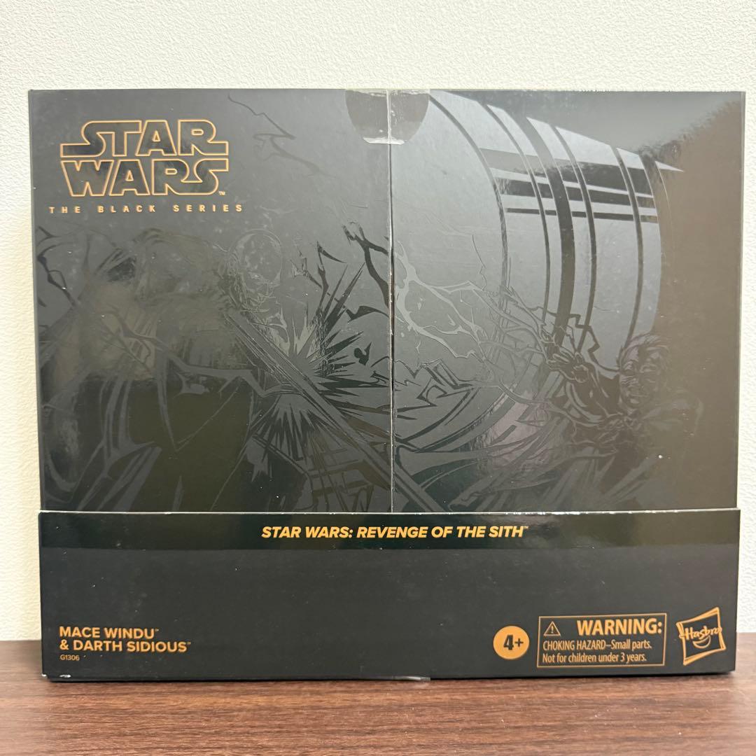 ブラックシリーズ　メイス・ウィンドゥ &パルパティーン　2PAC