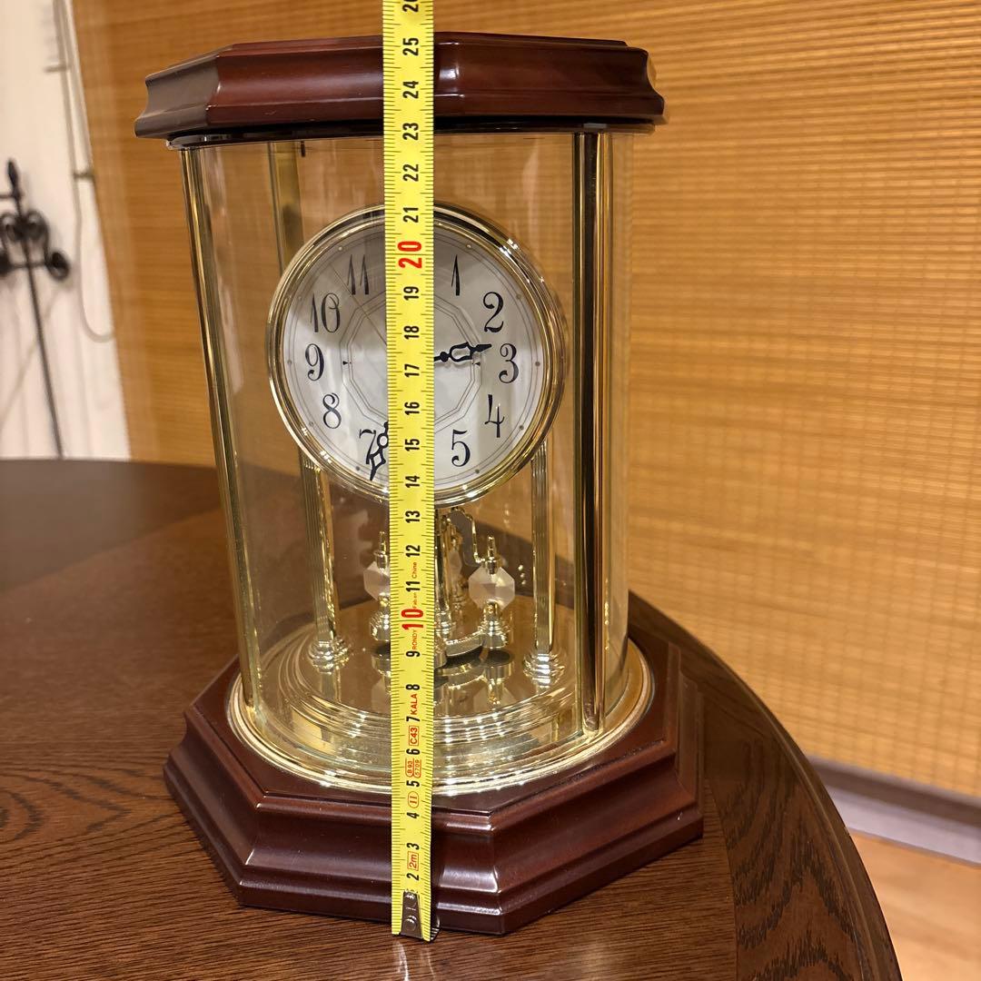 SEIKO EMBLEM 置時計 （希少な八角形）