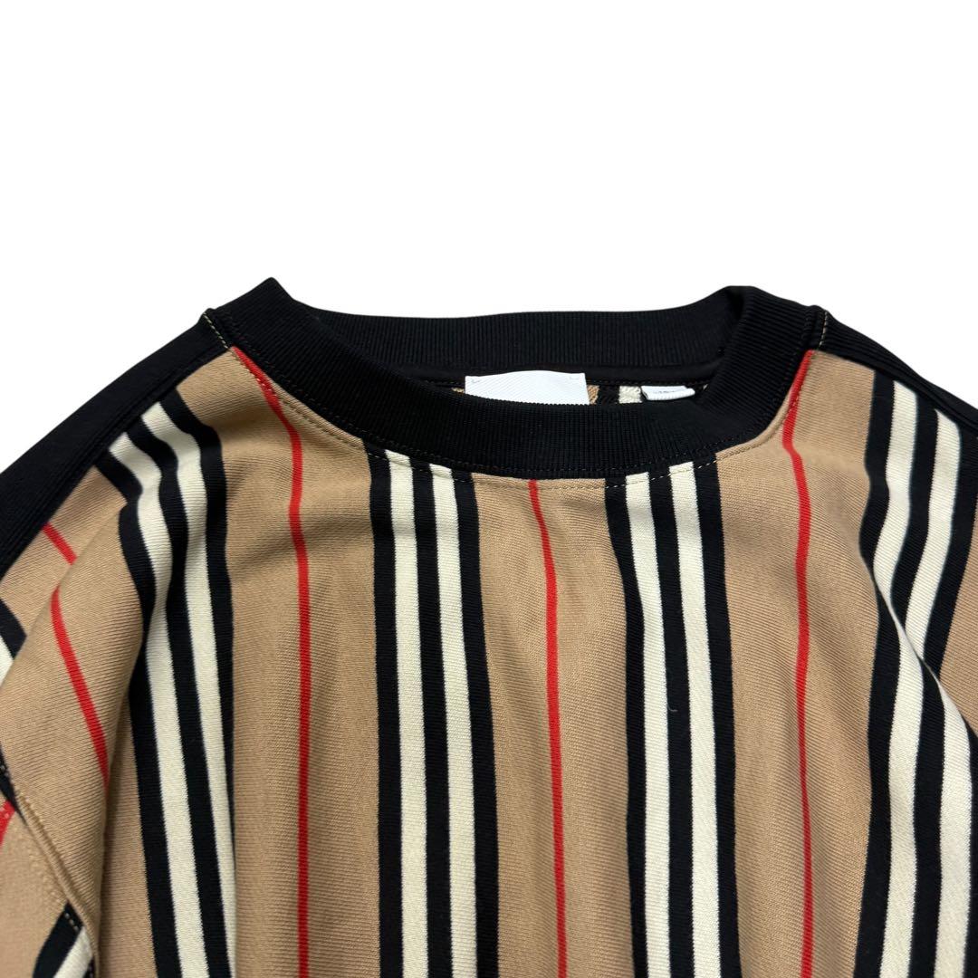 未使用級 現行 バーバリーロンドン ノバチェック 長袖ワンピース 10Y 710