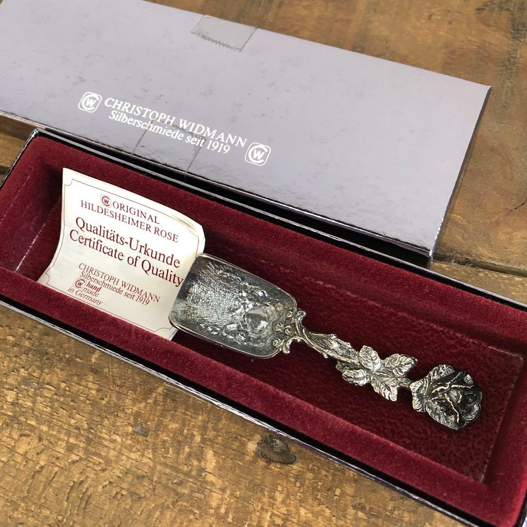 未使用　クリストフウィドマン　ヒルデスハイムローズ　シュガースプーン　スコップ