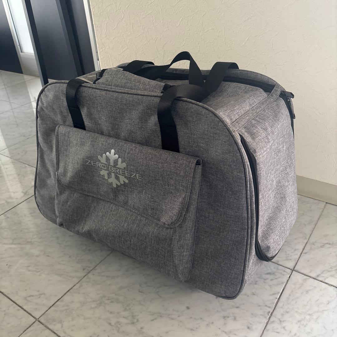 ☆新品同様☆バッテリー×2 専用ケース付☆ゼロブリーズ ポータブルクーラー★