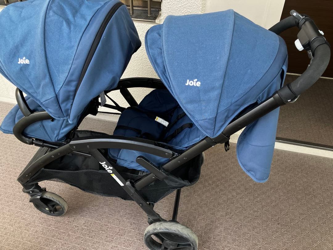 Joie KATOJIカトージ 2人乗りベビーカー エヴァライトデュオ　ネイビー