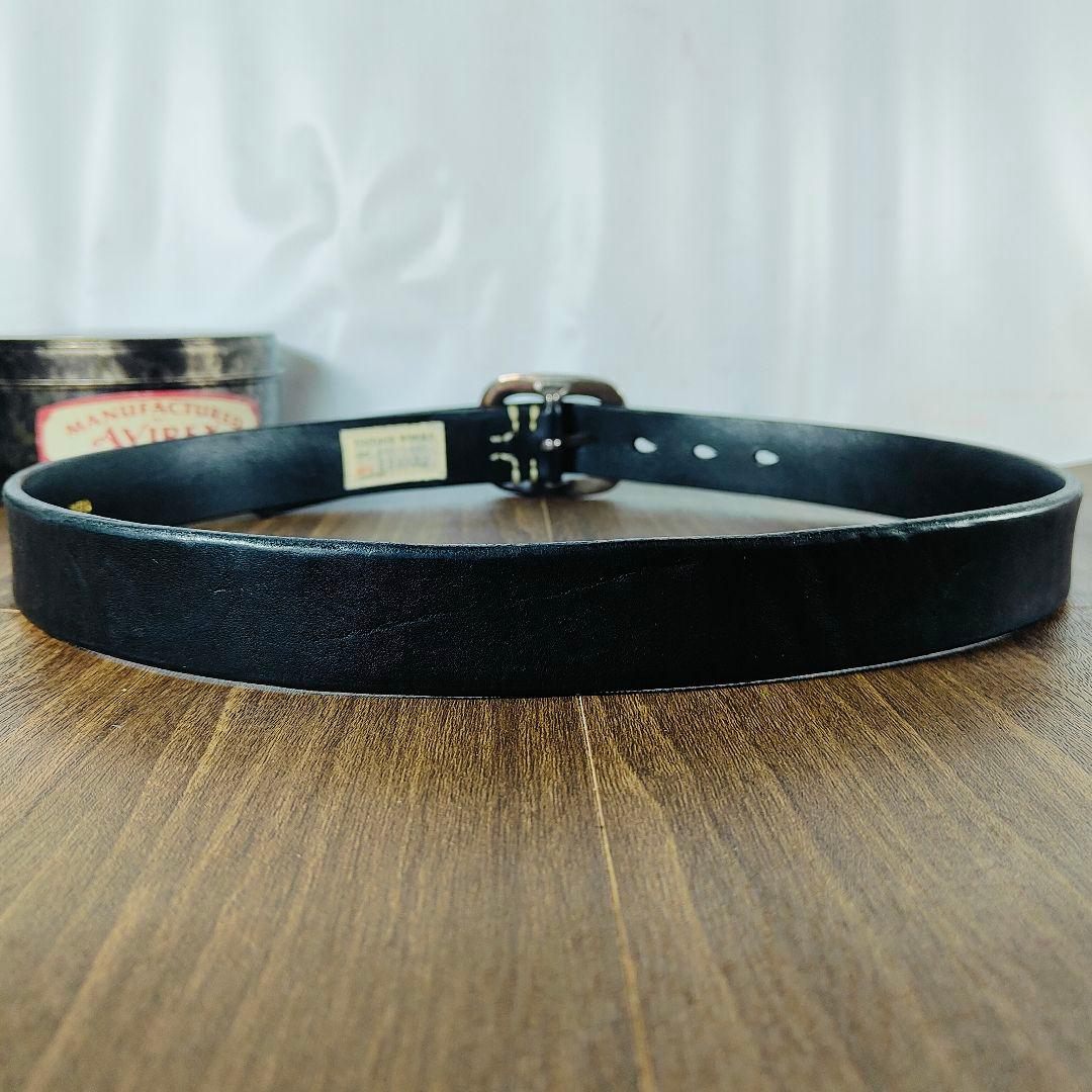 【極上極美品】ヴィンテージワークス× AVIREX　高級ドレスベルト 付属品完備