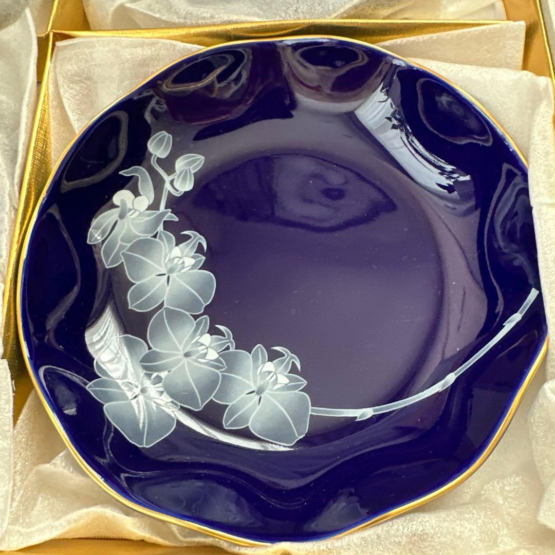 ［新品］香蘭社 ルリ胡蝶蘭 パーティーセット お正月