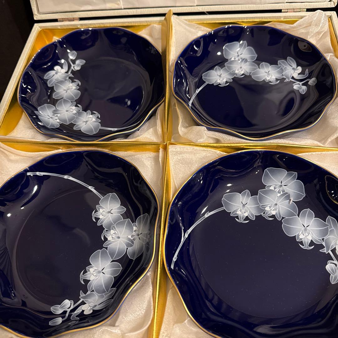 ［新品］香蘭社 ルリ胡蝶蘭 パーティーセット お正月