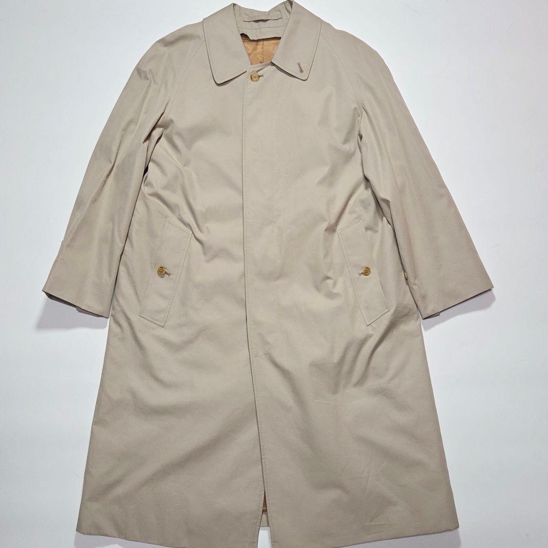 英国製 Burberrys' バルマカーンコート ウール/キャメルヘア　ライナー