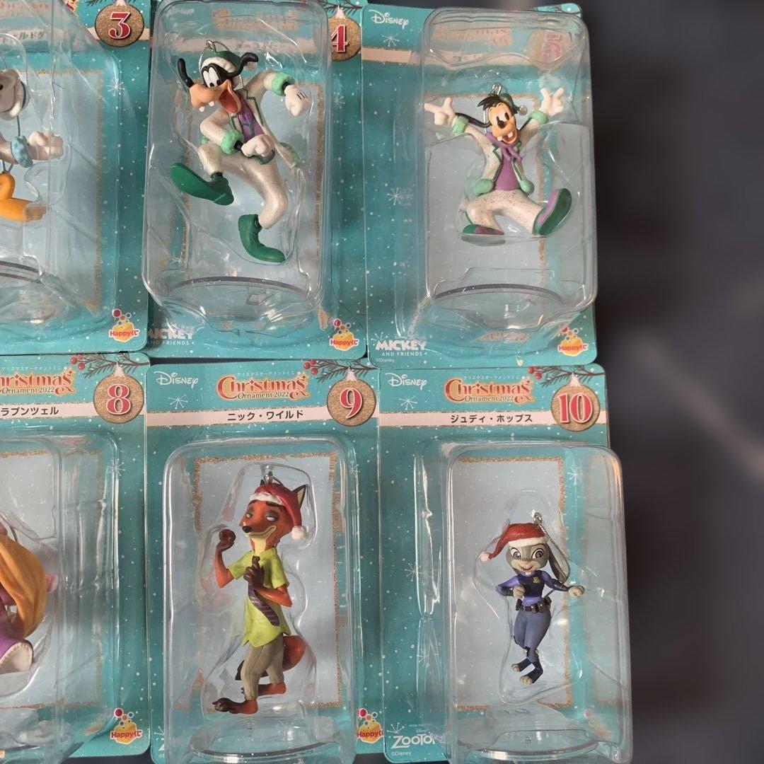 加藤様☆Disney クリスマスオーナメント クジ 2022 全種コンプリート