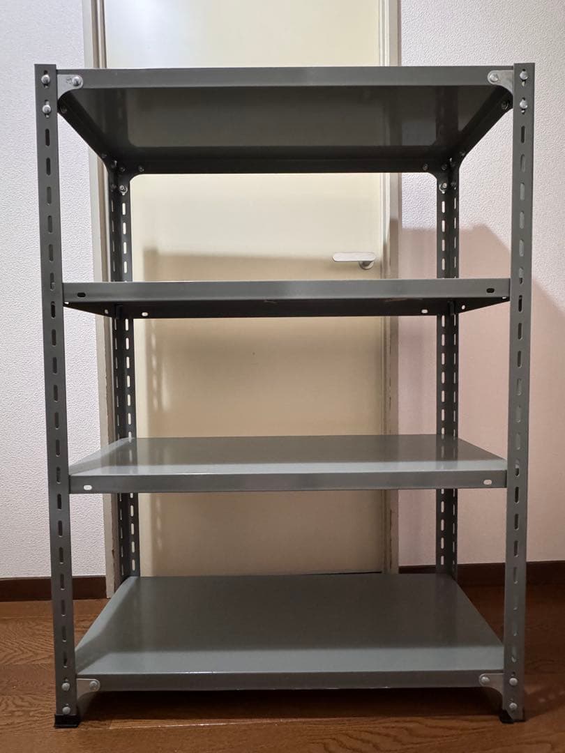 D&DEPARTMENT 工業用スチールシェルフ　4段・グレー