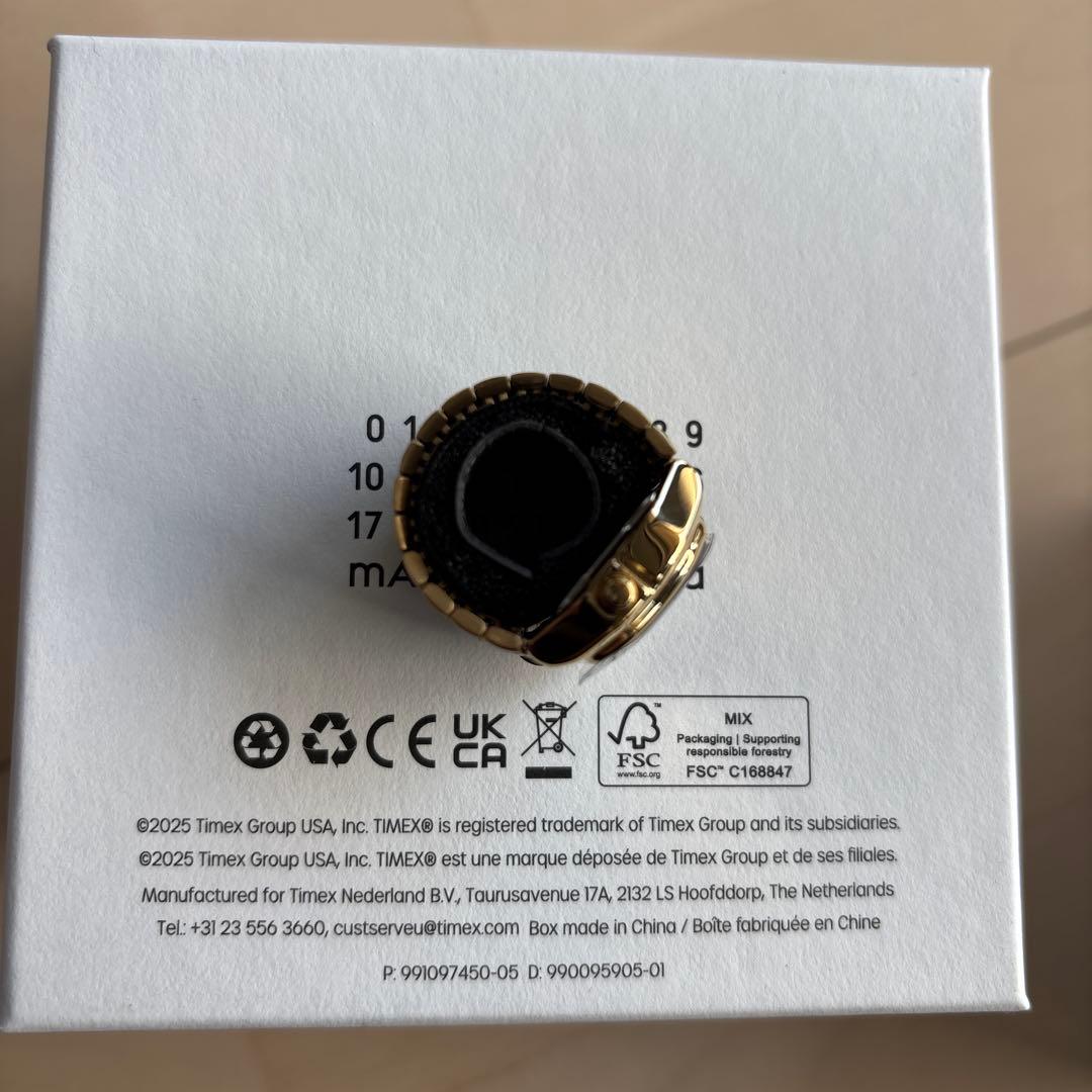 Timex x MM6 T80 Ring Watch Size S/M リング