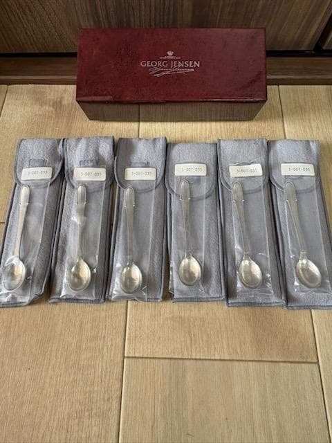 【未開封】  ジョージジェンセン　スプーン 6本セット