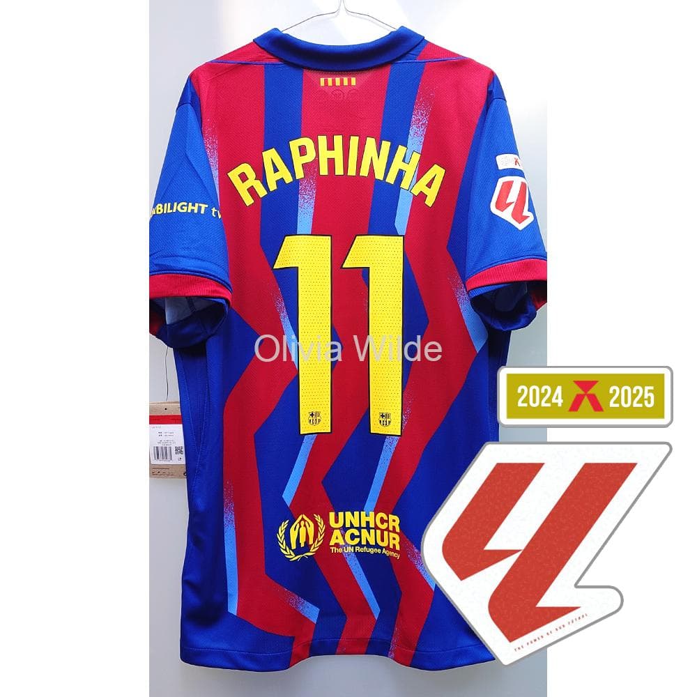 [正規品] FCバルセロナ ユニフォーム 25-26 #11 RAPHINHA