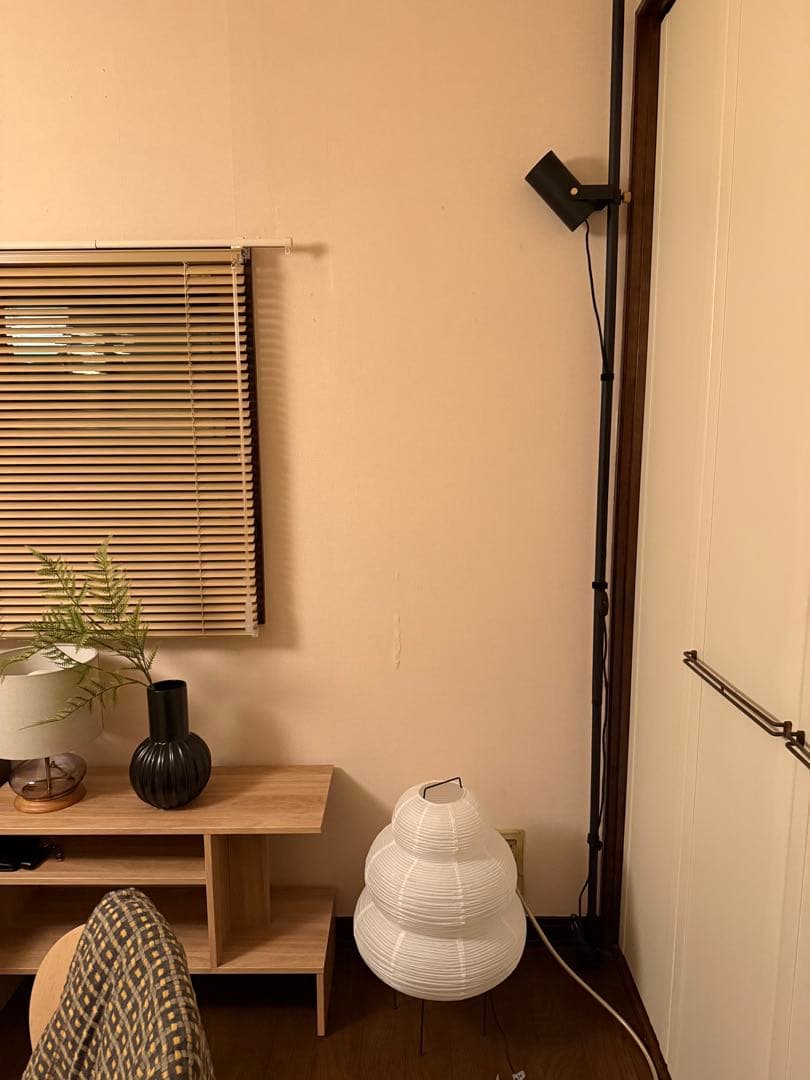 DRAW A LINE スタンドライトセット　突っ張り棒タイプ