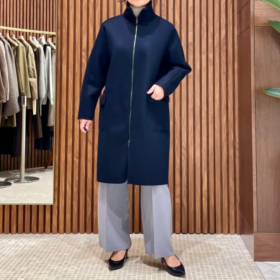 AK+1 / ハイネック ボンディングコート