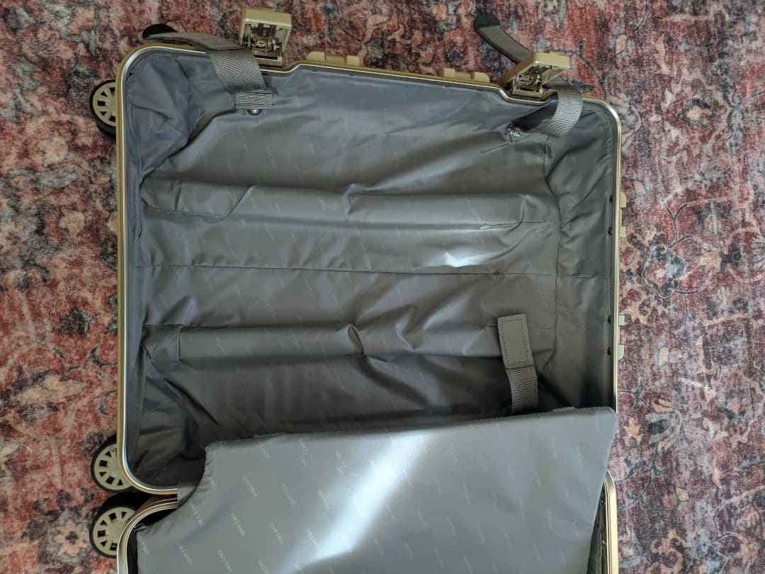 ★値下げ★LANZZOランツォアルミ34L スーツケースゴールド