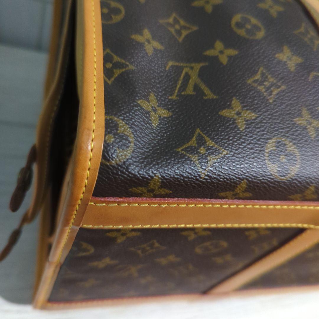 ルイヴィトン　サックシャン　ペットキャリー　ネームタグ付き　50cm