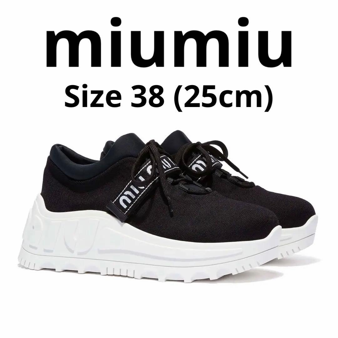 【saruta1107】miumiuスニーカー 38