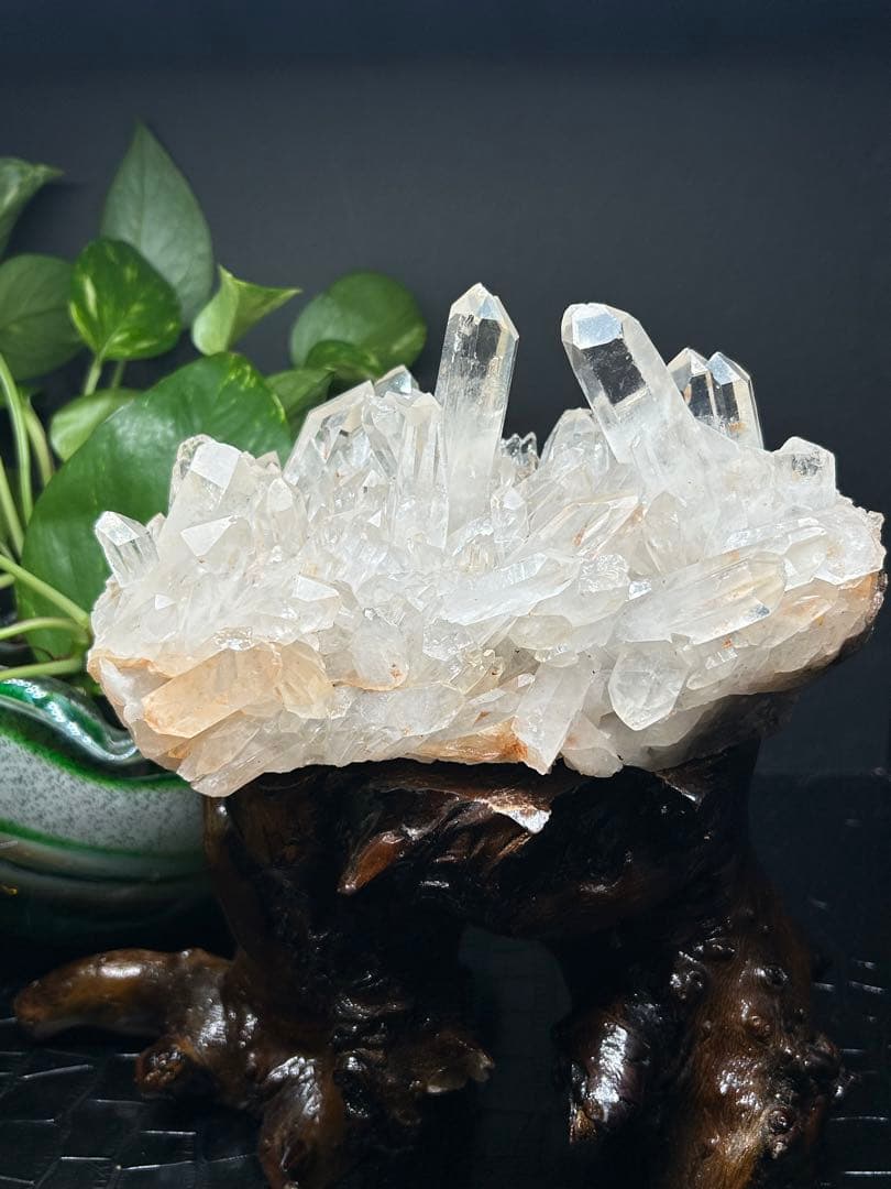 スター大物‼️【爆レア‼️　聖美‼️ 結晶‼️】マニカラン産ヒマラヤ水晶クラスター