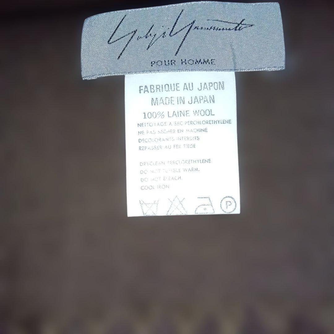 ヨウジヤマモト　プールオム　ウールストール HI-L04-139