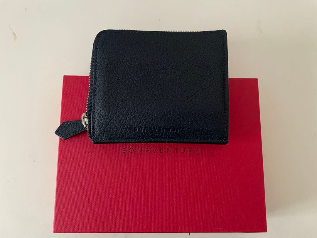 ボナベンチュラ 財布 Ｌ字ジップウォレット