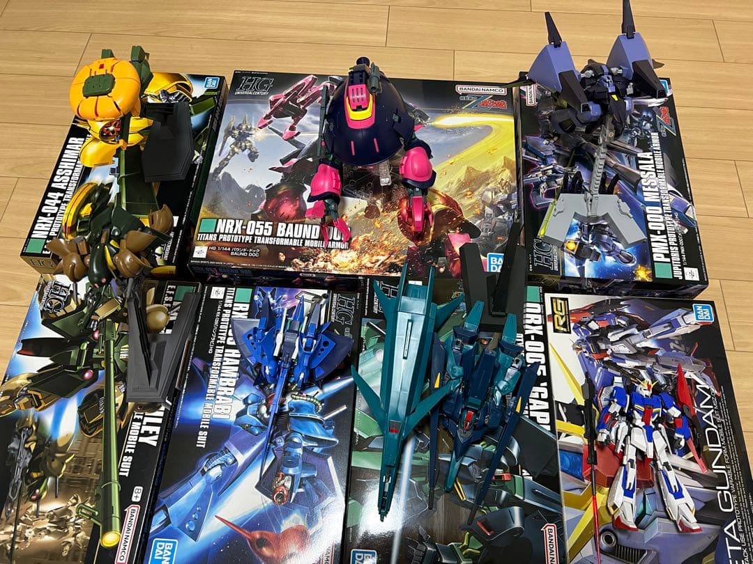 b*b様 ＨＧガンプラ　まとめ売り完成品＋未組み立て