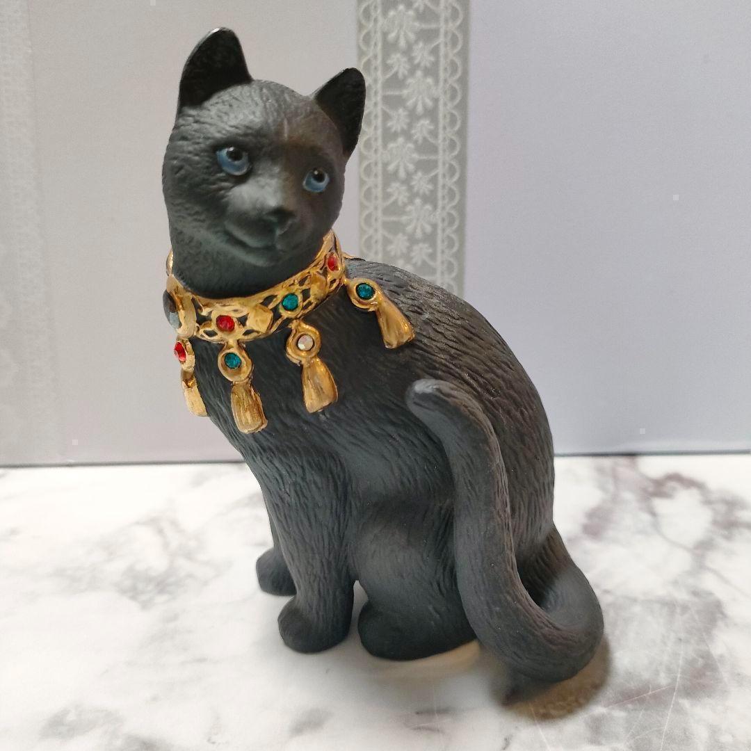 LENOX レノックス 黒猫 2体セット 陶器 置物 金彩 フィギュリン 24K