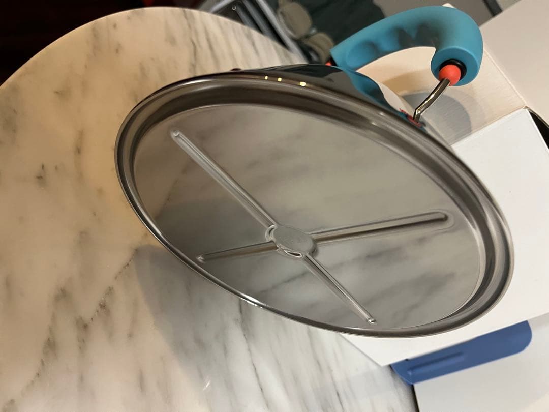 ALESSI 2627192 ケトル　1リットル-ライトブルー